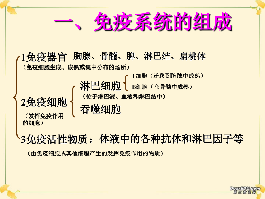 高中生物必修3免疫系统课件 人教版_第3页