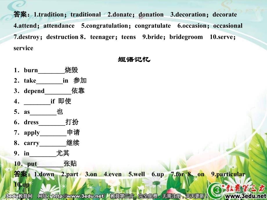 高考英语备考复习课件3_第2页