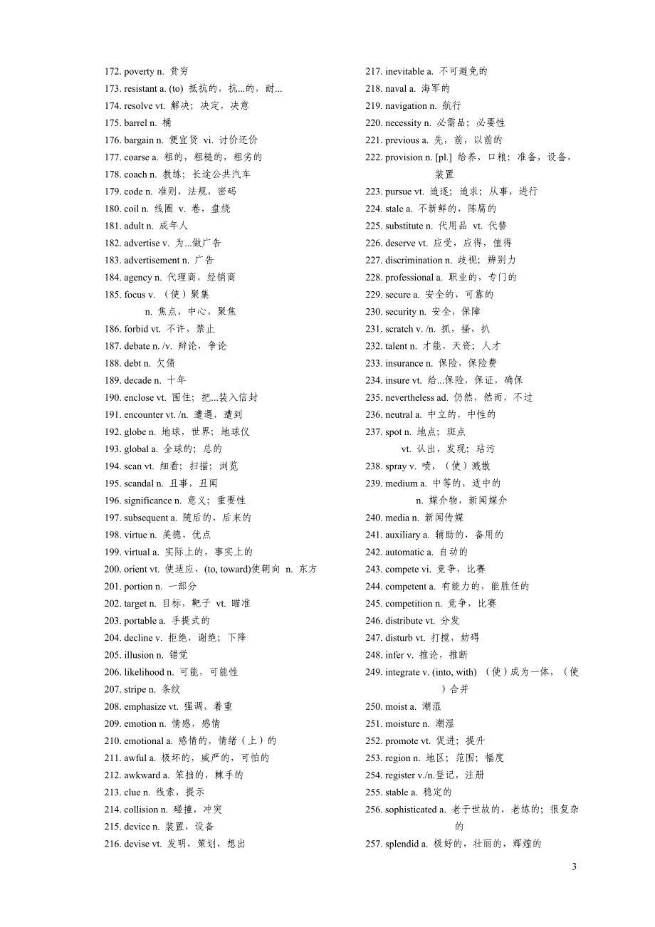 cet-4高频词汇_第3页