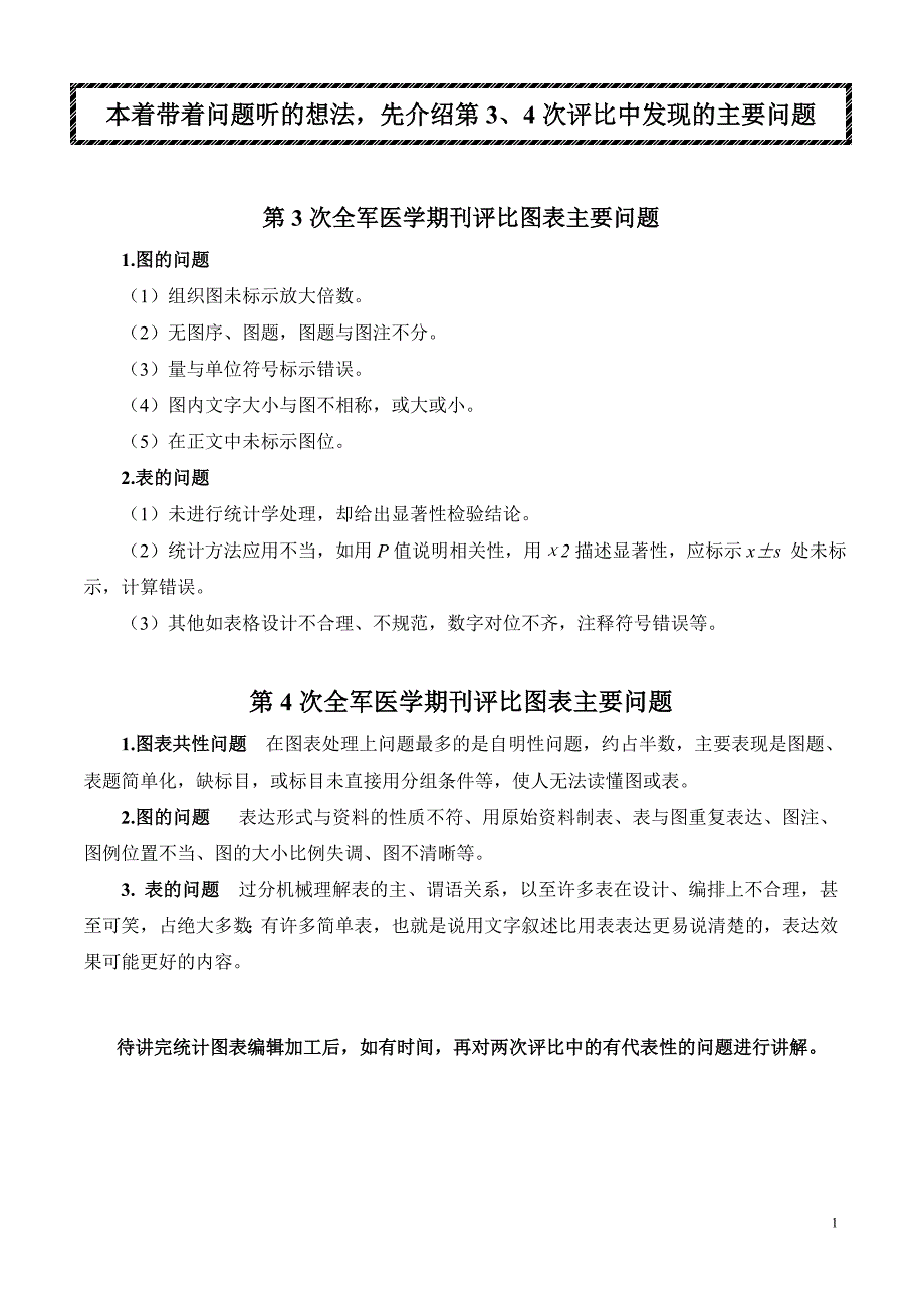 医学论文统计图表的编辑加工_第1页