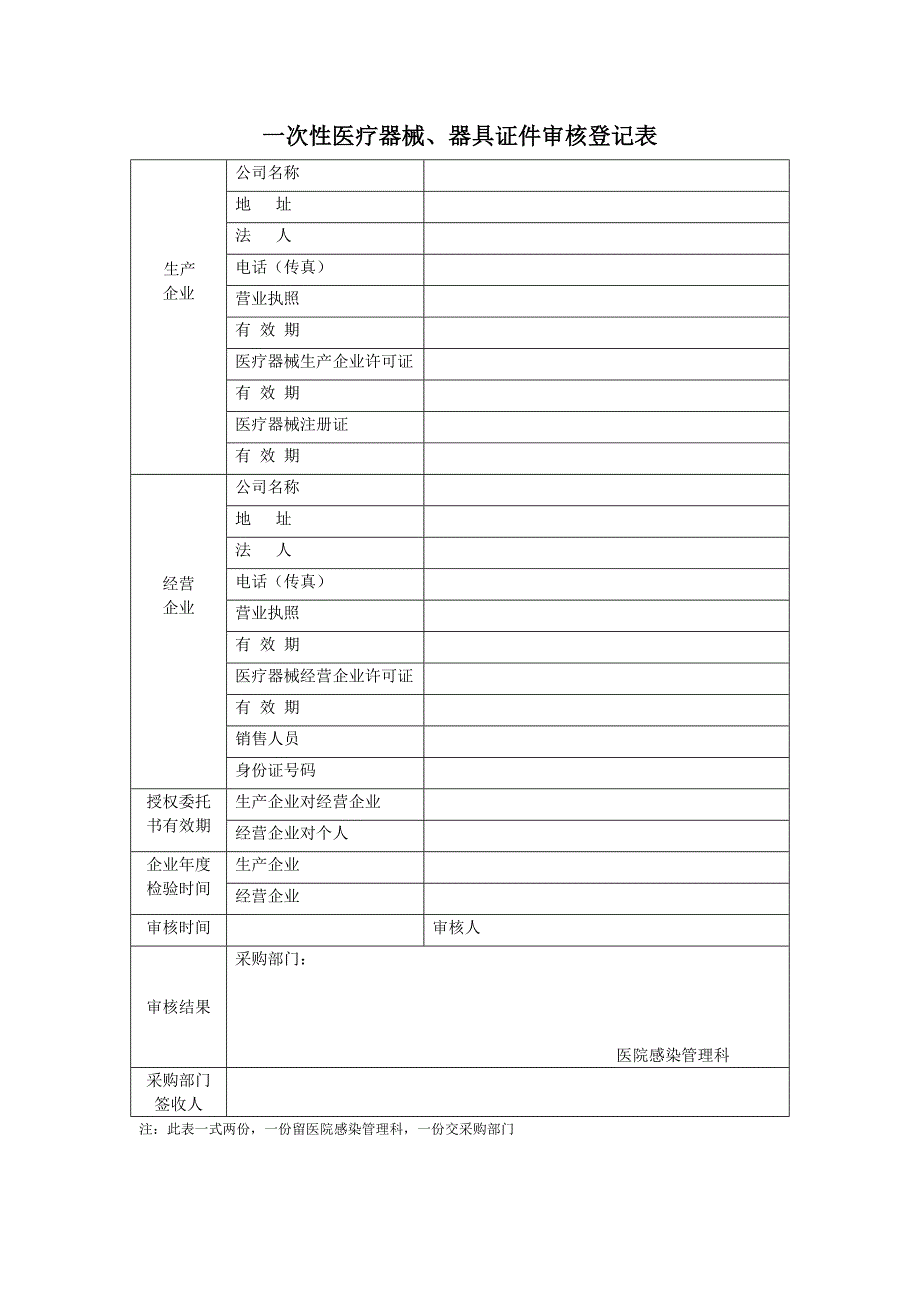 消毒剂证件审核登记表_第3页