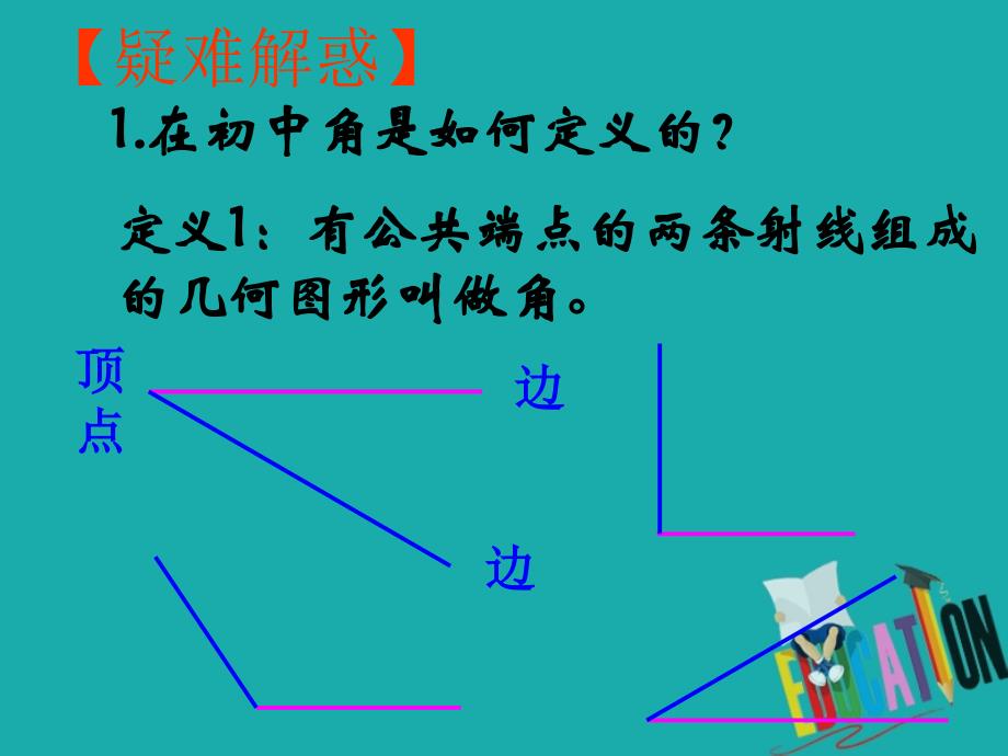 2017-2018学年高中数学 第一章 三角函数 1.1.1 任意角课件 新人教a版必修4_第3页