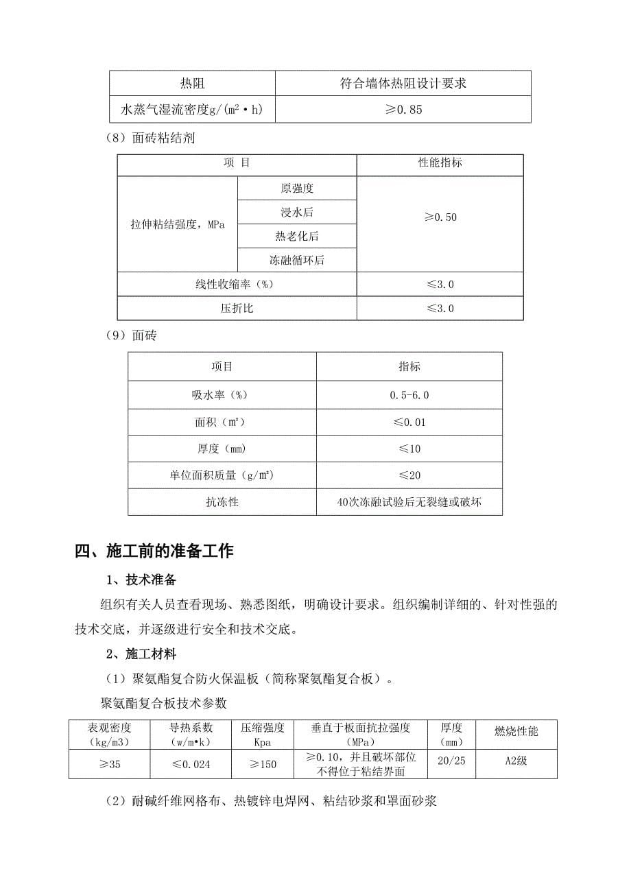 聚氨酯复合板外墙外保温系统施工方案_第5页