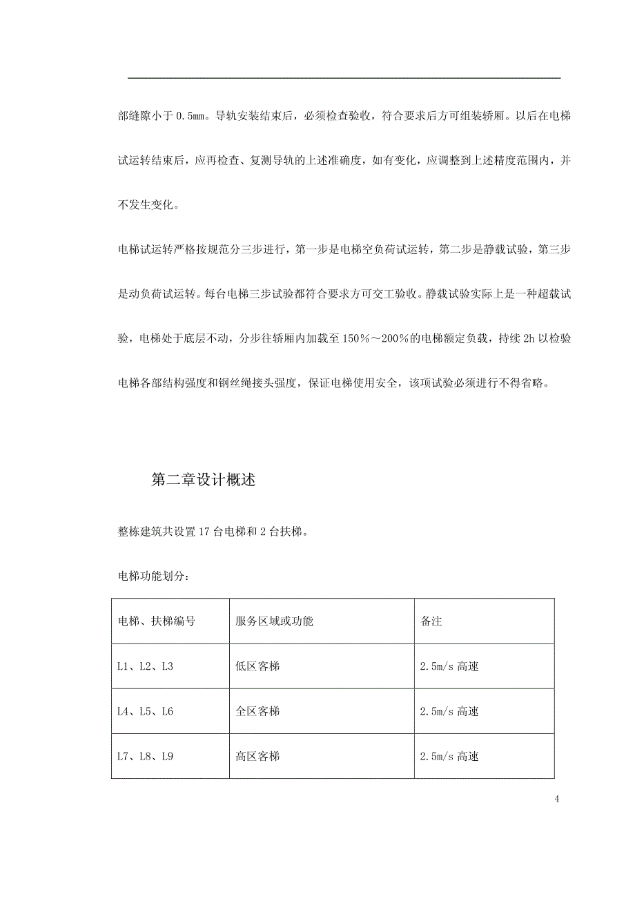 电梯工程施工组织设计方案_第4页