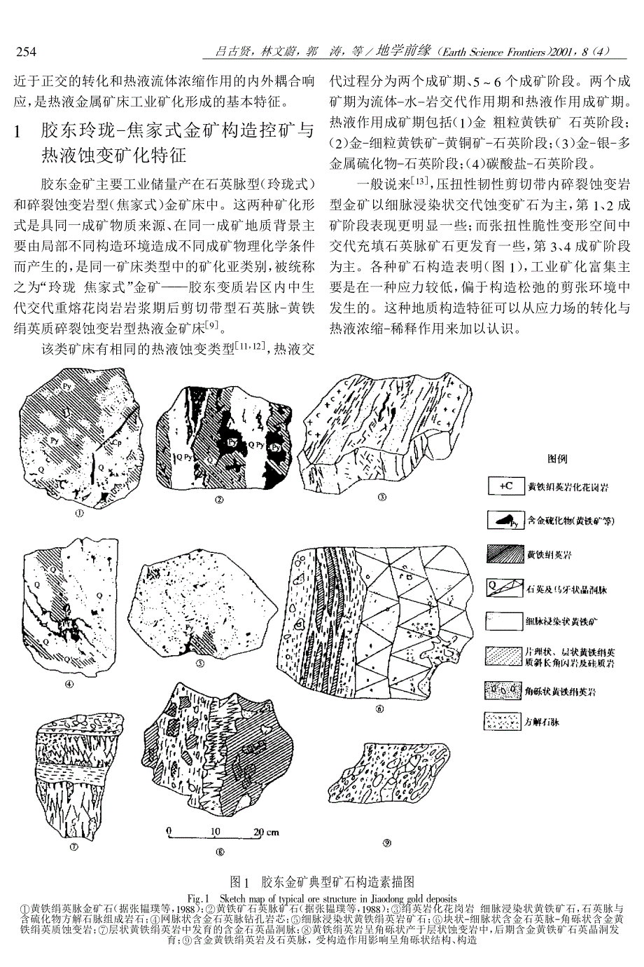 金矿成矿过程中构造应力场转变与热液浓缩稀释作用_第2页