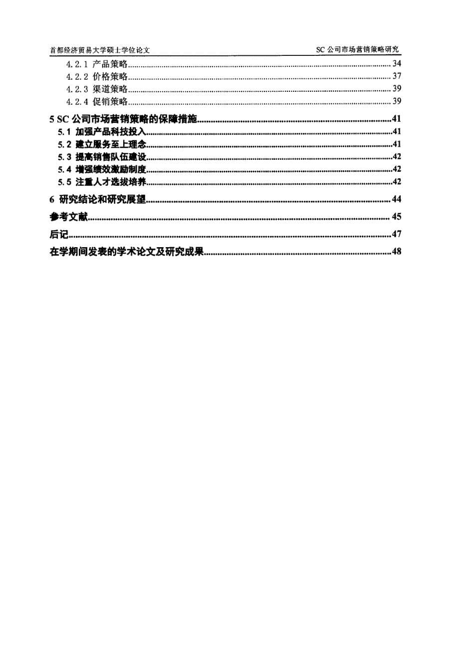 SC公司市场营销策略研究_第5页