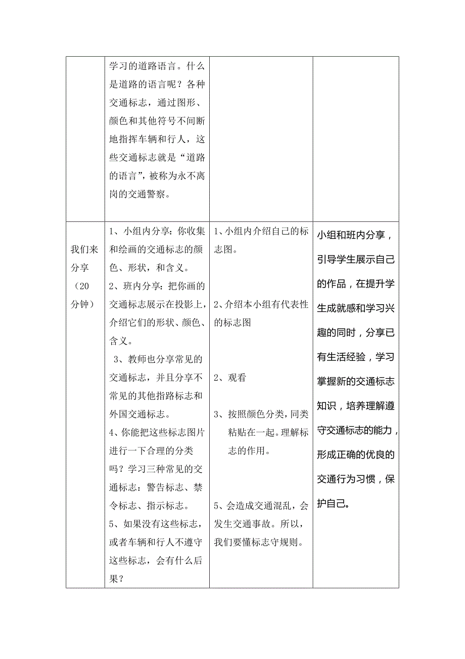 《人人都应该懂得的道路语言》(教学反思)_第3页