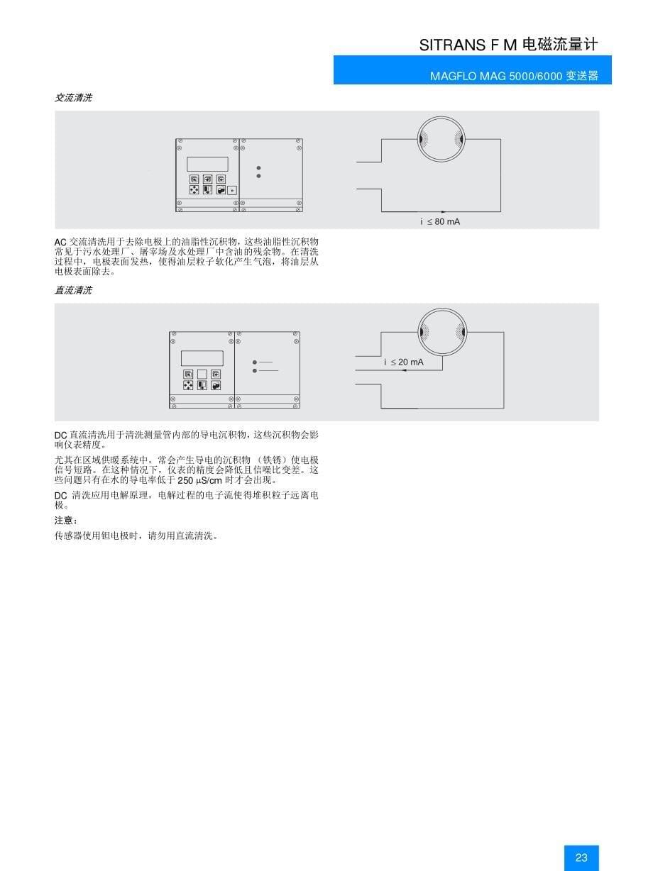 进水流量计西门子MAG5000_第5页