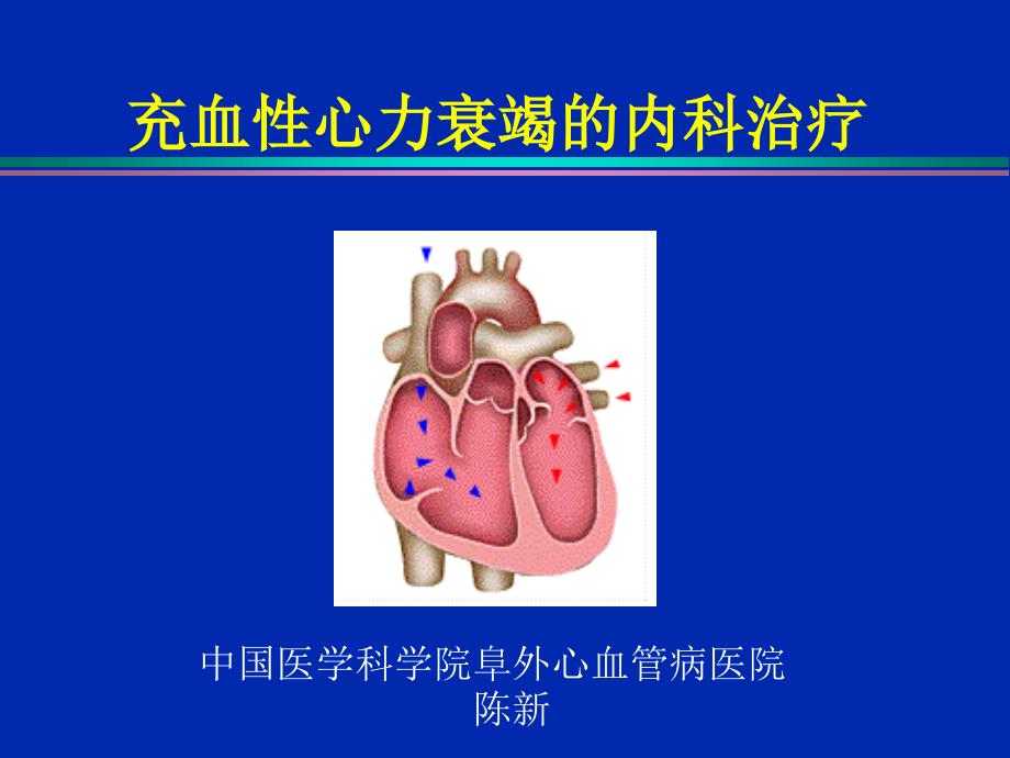 充血性心力衰竭的内科治疗_第1页