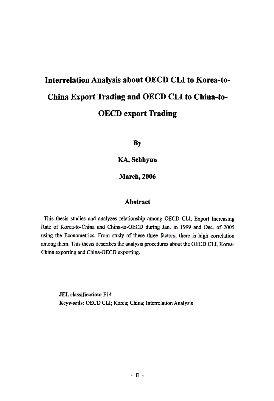 OECD综合领先指标与韩、中出口贸易的相关性分析_第3页