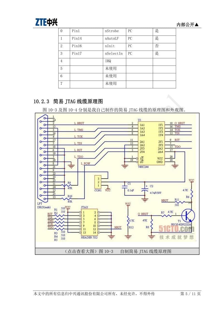 简易JTAG烧写程序_第5页