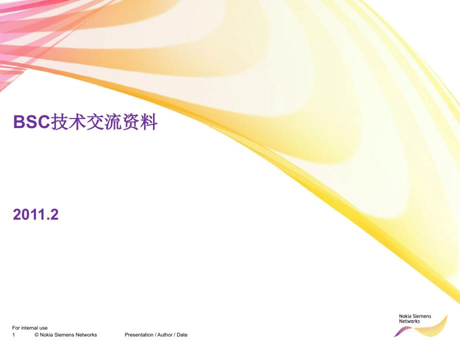 Bsc技术交流资料_第1页