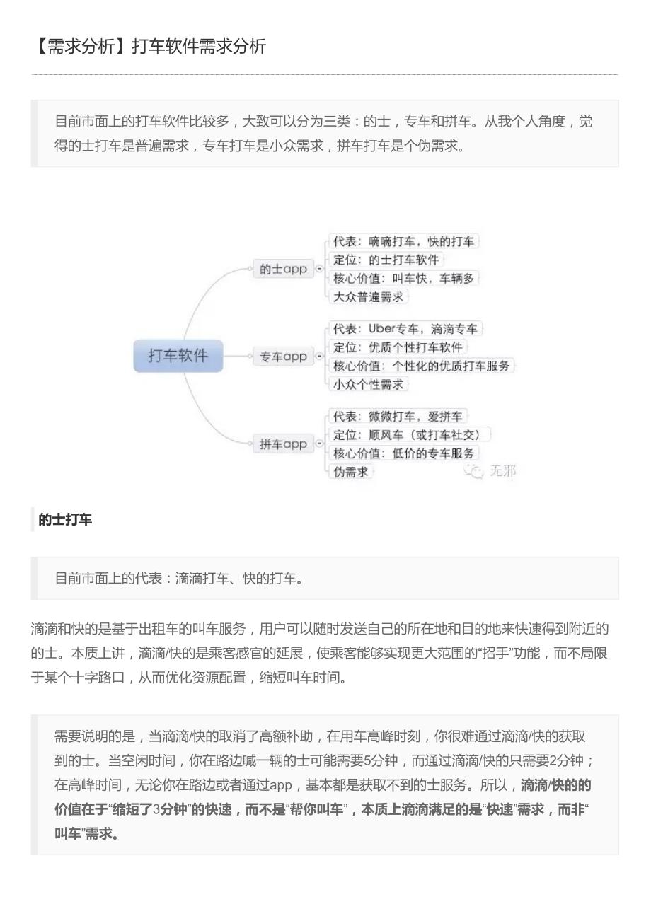 【需求分析】打车软件需求分析_第1页