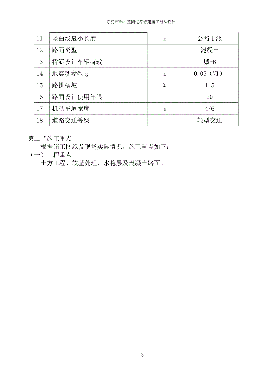 翠松墓园道路修建工程施组_第3页