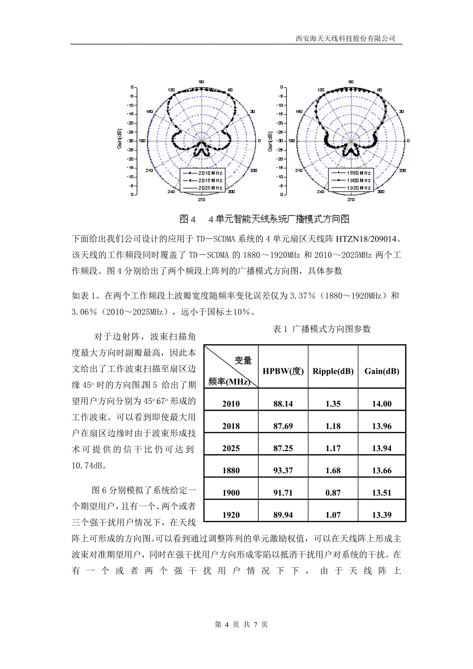 从智能天线与传统蜂窝基站天线比较谈td-scdma_第4页