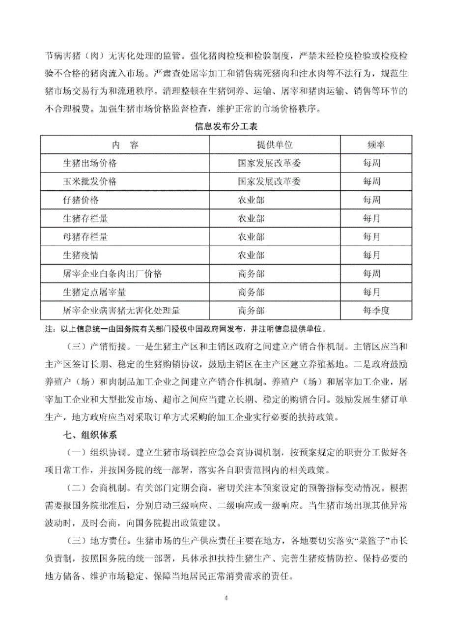 《防止生猪价格过度下跌调控预案(暂行)》_第4页