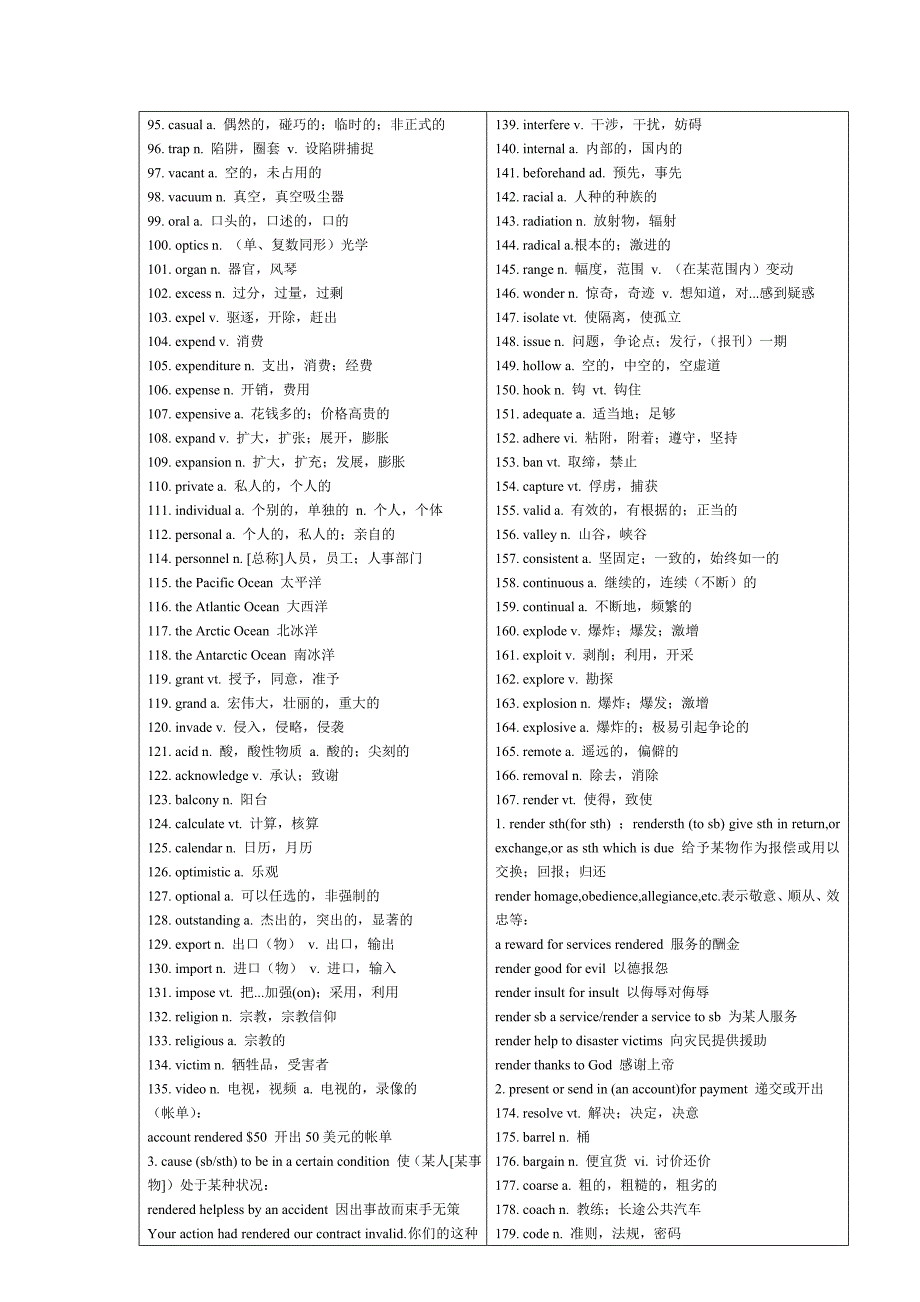 高频词汇word版_第2页