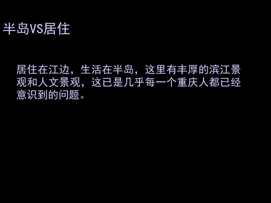 重庆融侨半岛项目提案_第5页