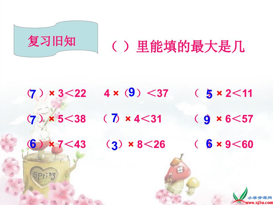 苏教版二年级数学下册有余数的除法认识课件_第3页