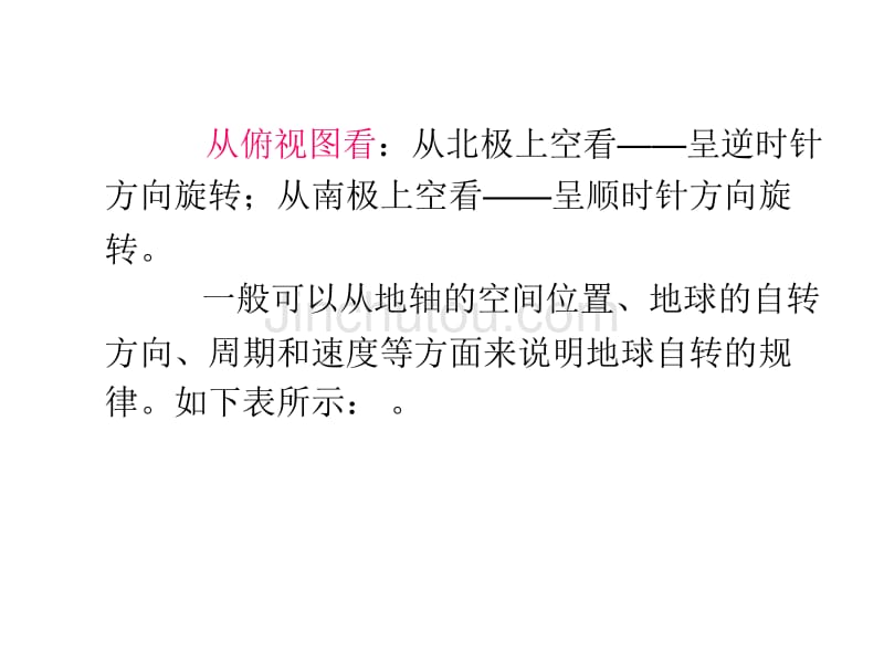 浙江省2013届新课标高考地理一轮复习导航课件：必修1第2章第2课  地球的自转_第4页