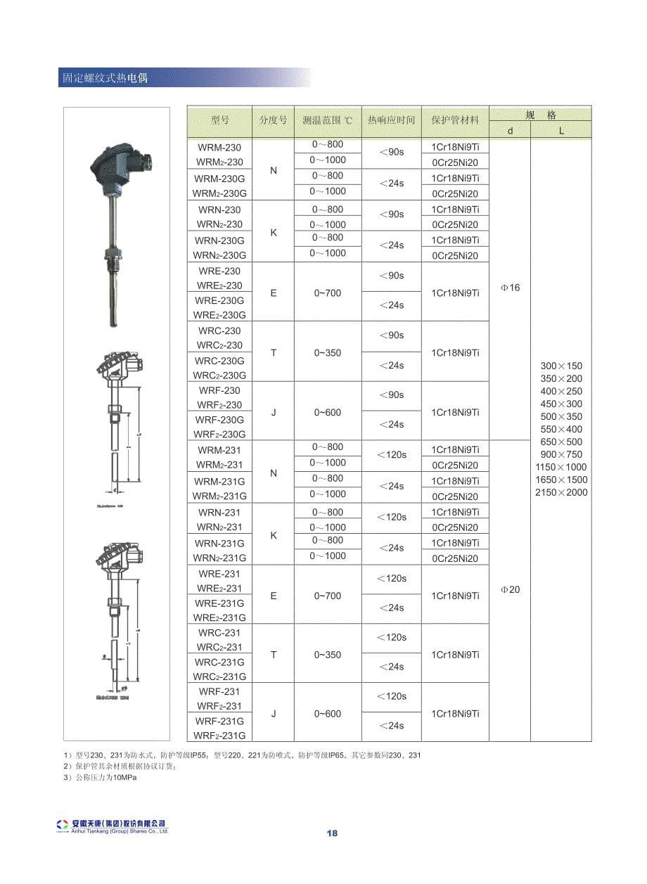 装配热电偶选型样本_第5页