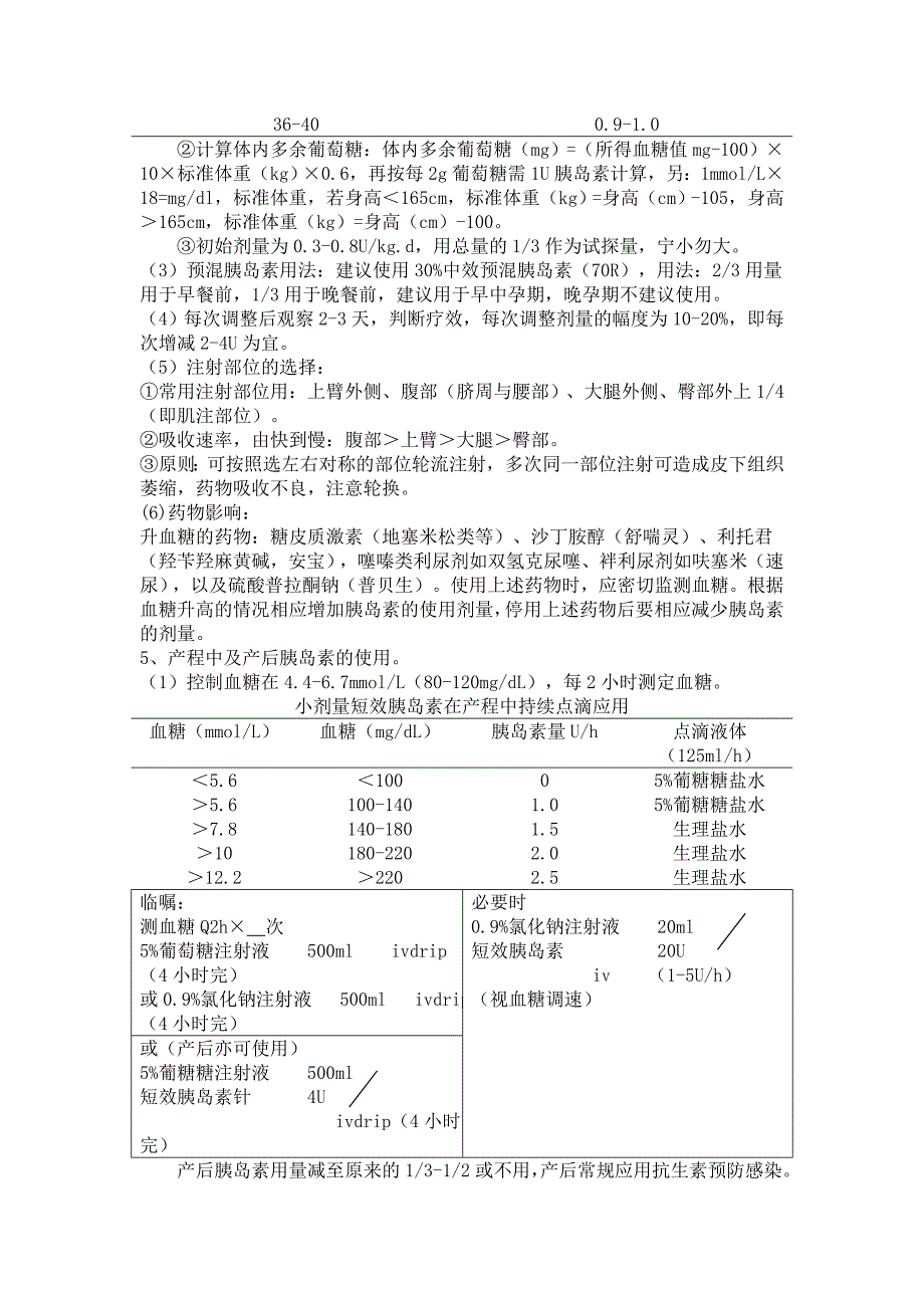 妊娠期糖尿病诊疗常规_第4页