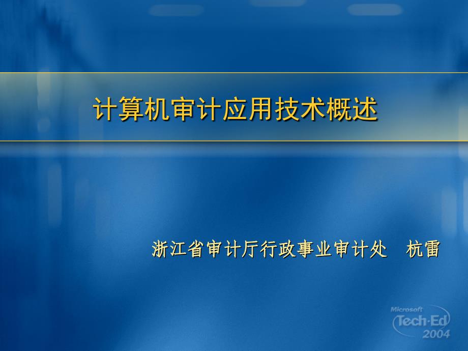 计算机审计讲义_第1页