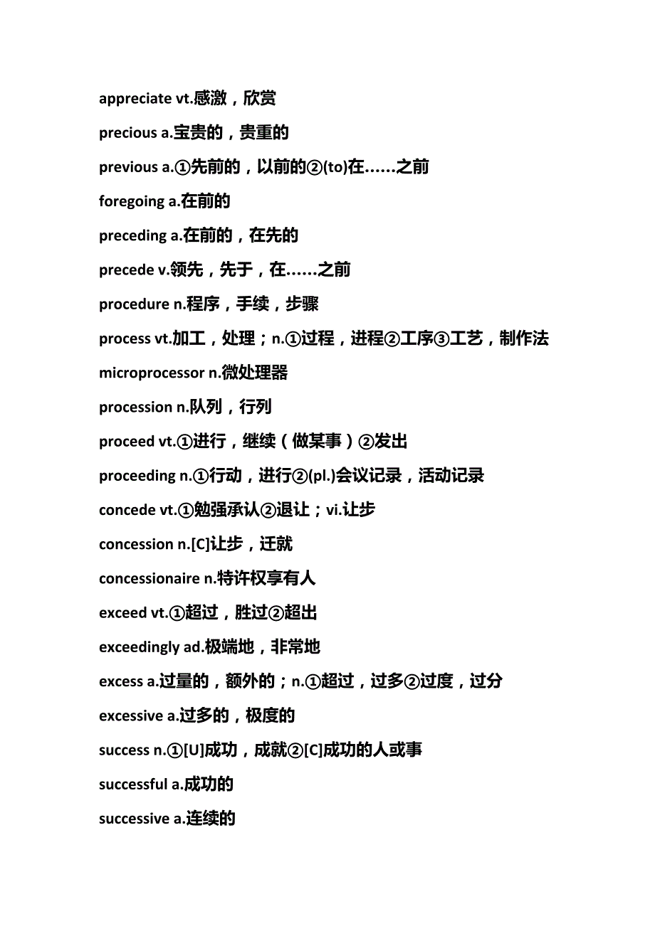 英语四级词汇记忆群_第4页