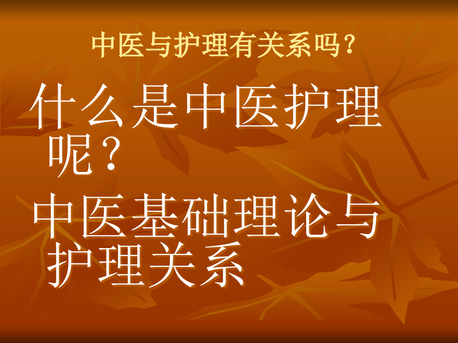 中医基础理论与护理吴慧毅_第3页