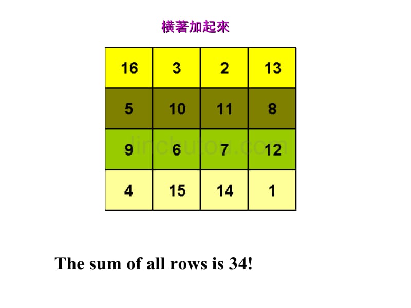 神秘的加数均为34的方块_第4页