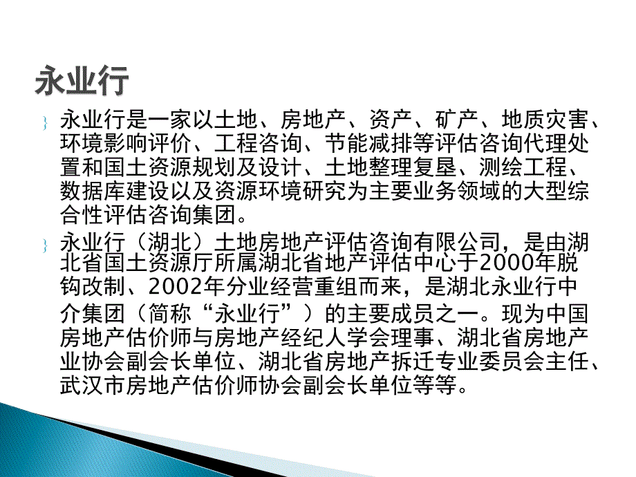 湖北省主要房地产评估公司介绍_第3页
