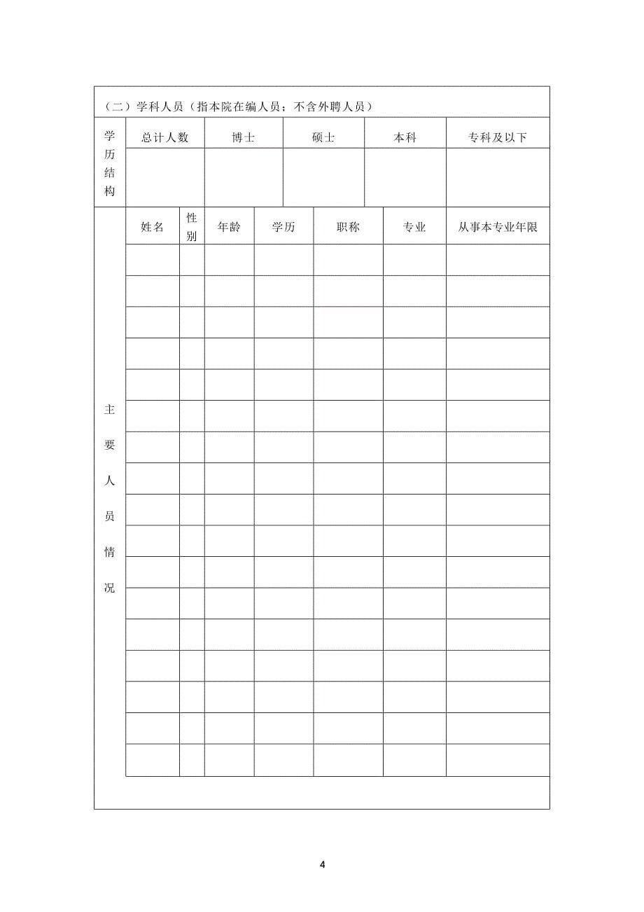 医疗技术准入申请表_第5页