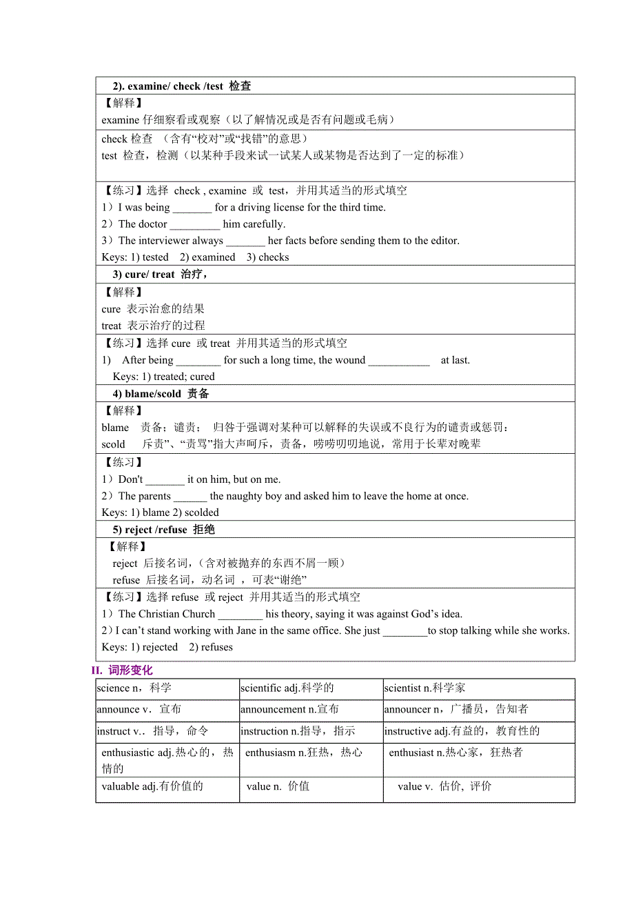 【人教版精品】高二英语必修五导学案全集_第2页