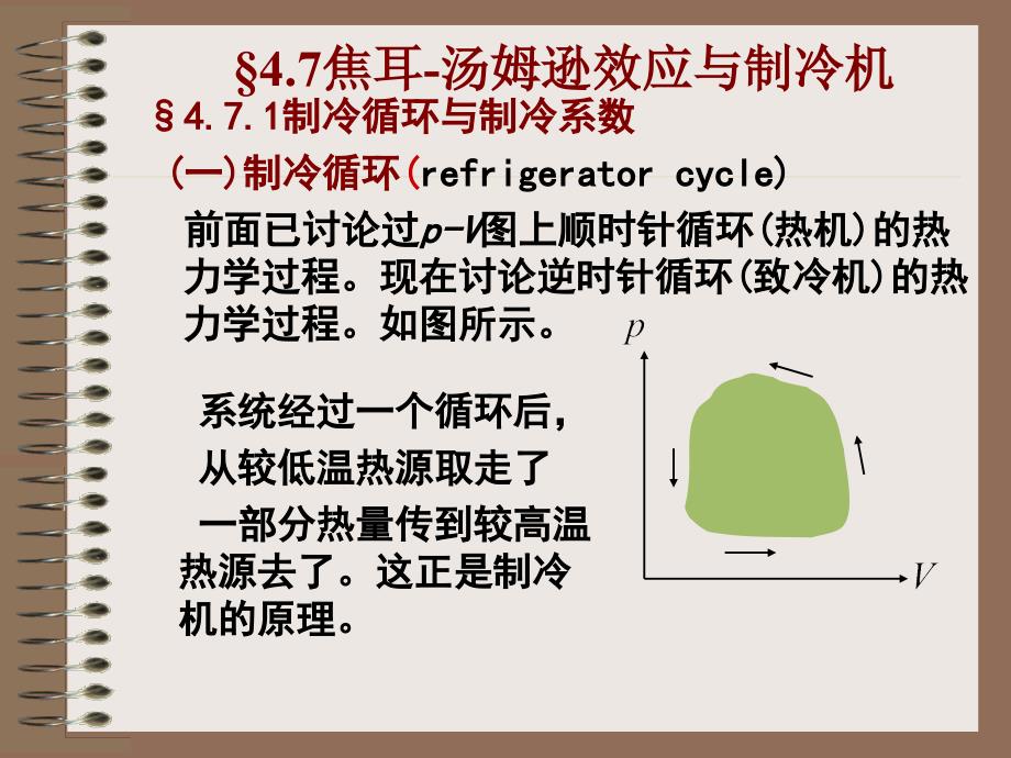 焦耳-汤姆逊效应与制冷机_第1页