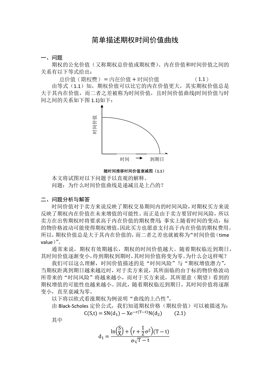 简单描述期权时间价值曲线_第1页