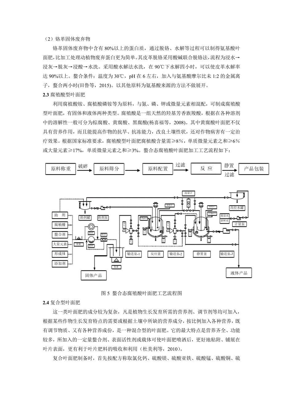 叶面肥加工工艺综述_第5页