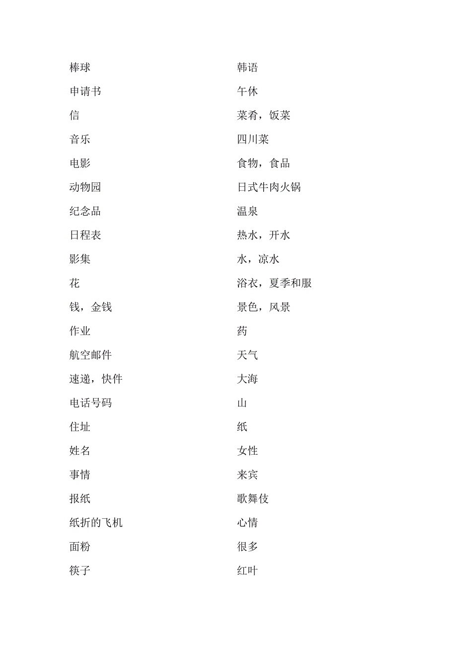 日本语の试験の资料_第4页