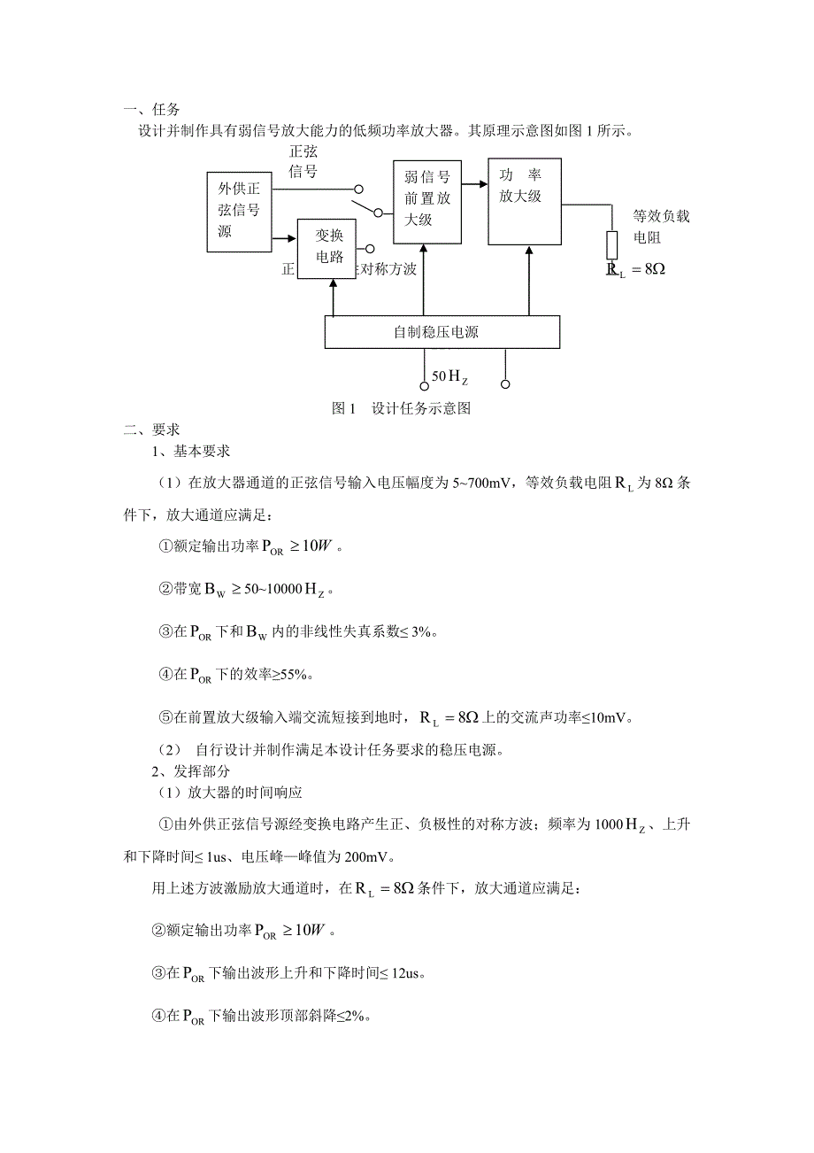 实用功率放大器_第1页