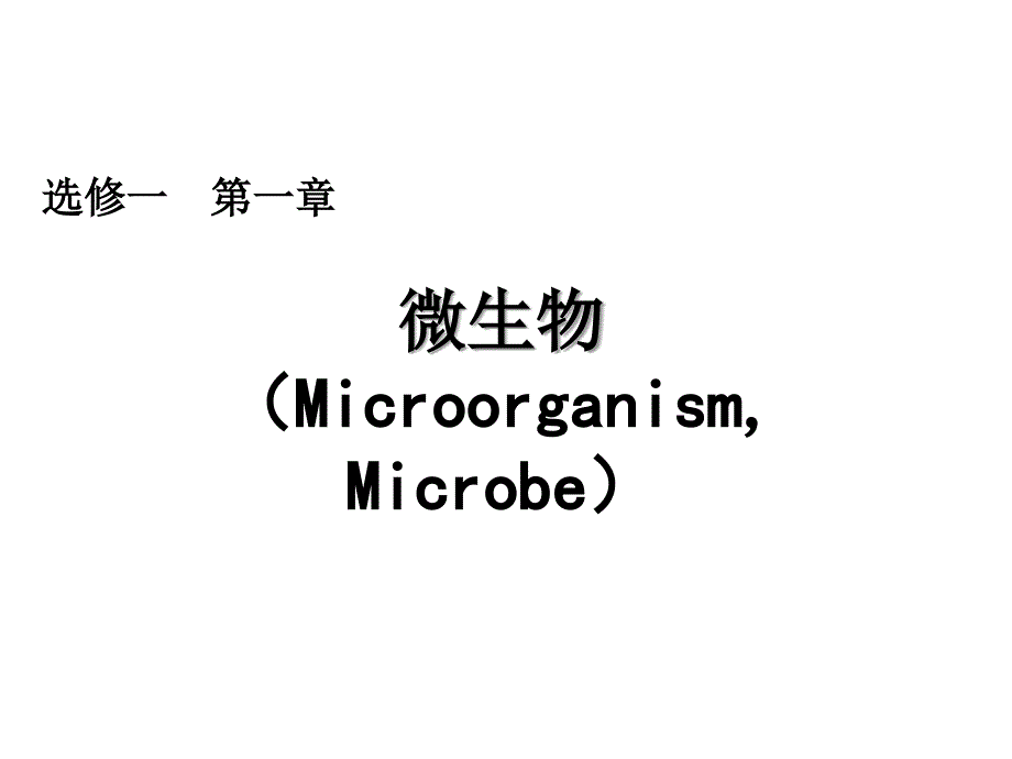 微生物的主要类群_第1页