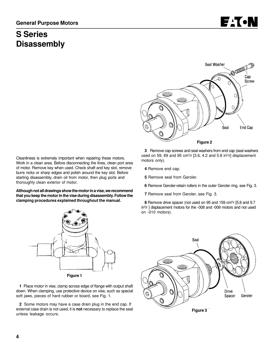 美国伊顿液压公司产品,内摆线马达维修手册(英文板)_第3页