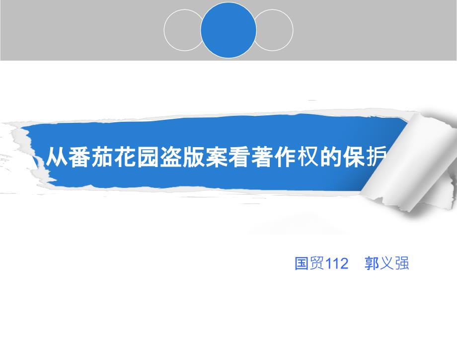 从番茄花园盗版案看著作权的保护_第1页