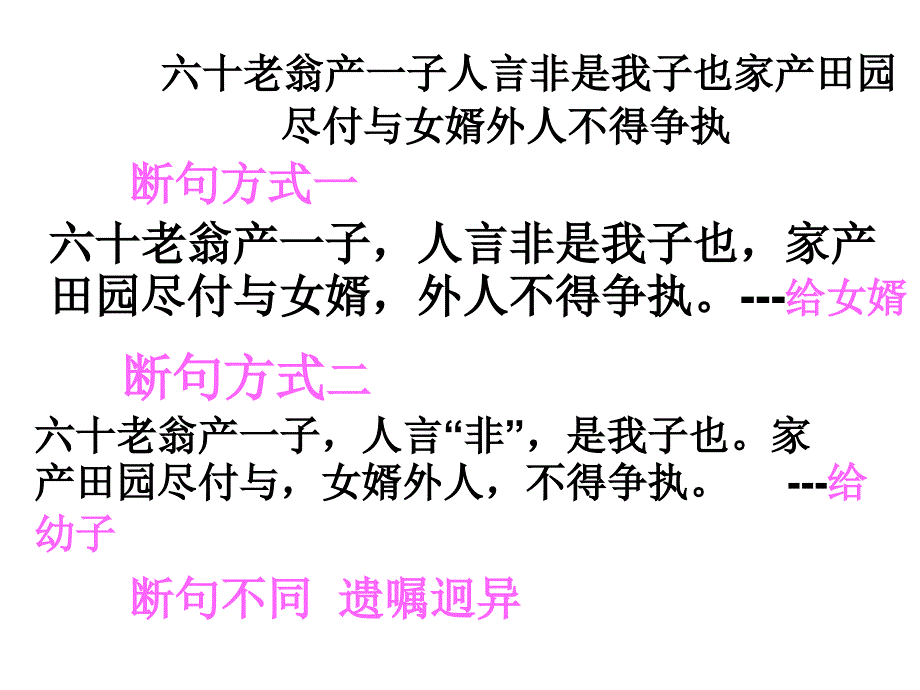 谭愈高考文言文断句之诀窍_第2页