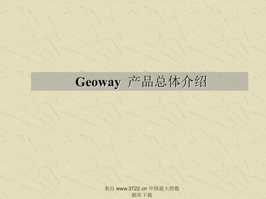 【管理精品】GEOWAY产品白皮书（PPT 41）_第3页