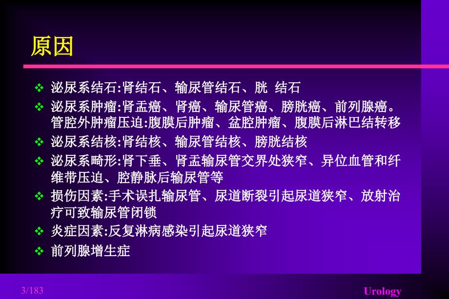 泌尿系梗阻性疾病 -教材图文课件_第3页