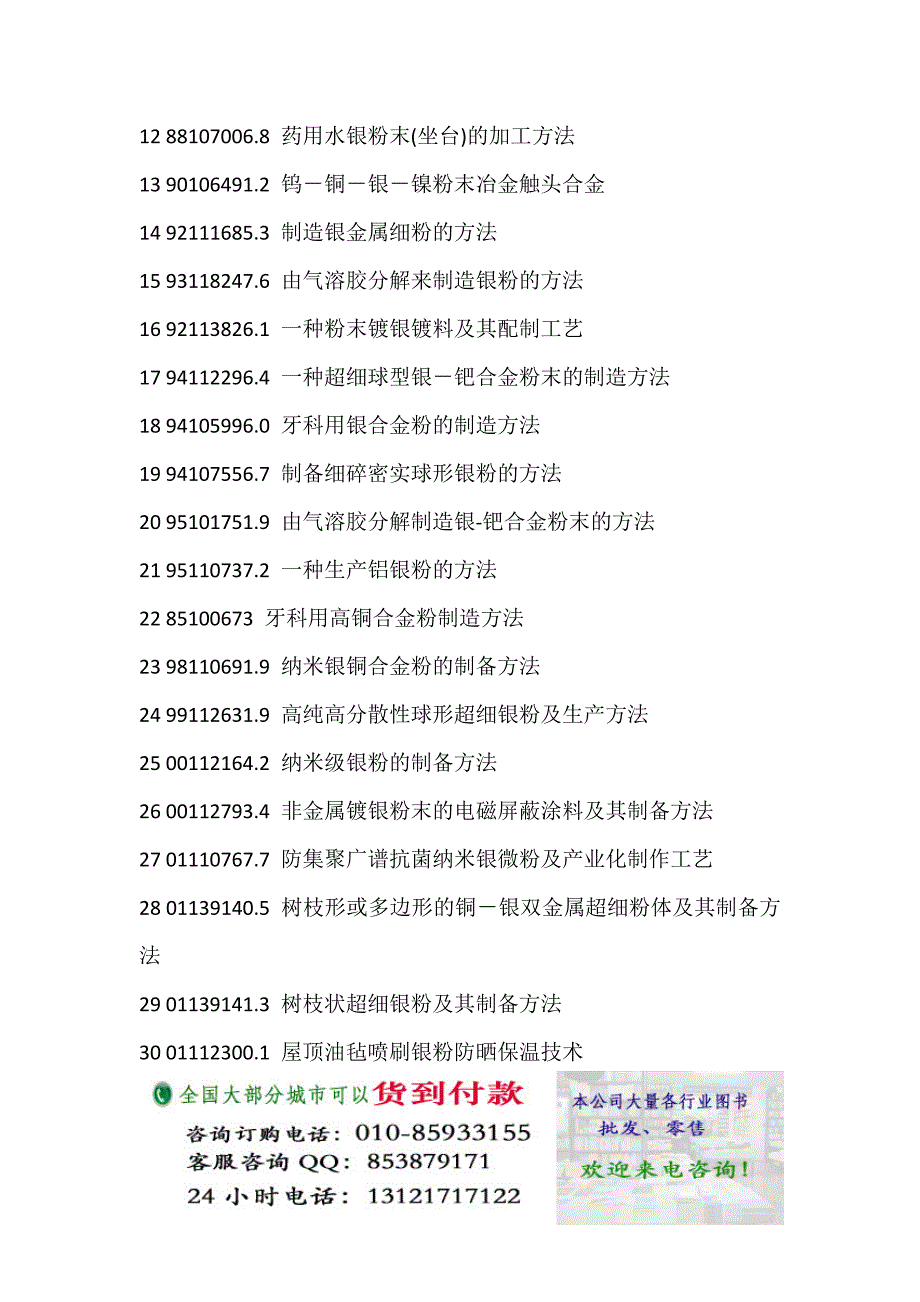 银粉生产新配方创新设计新工艺与制备新方法新新技术实用专利手册_第2页