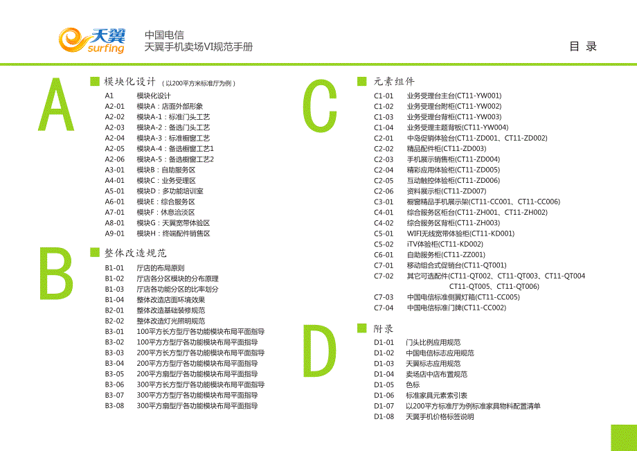 电信最新营业厅卖场化vi规范手册_第3页