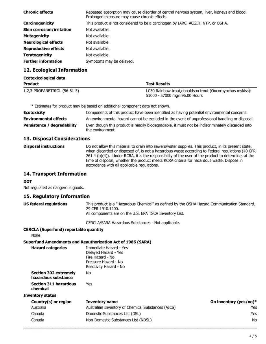 甘油英文msds_第4页