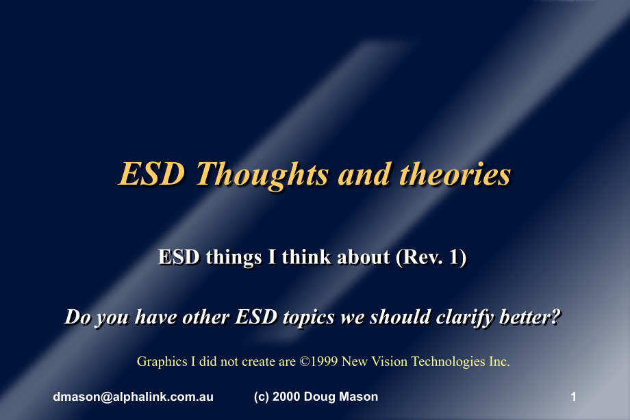 【管理精品】ESD THOUGHTS AND THEORIES_第1页