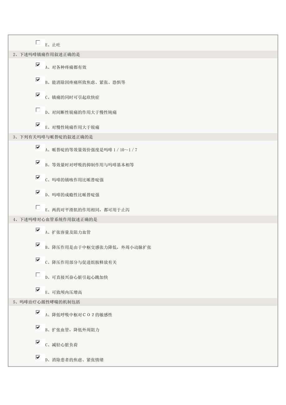 《药理学》第13章在线测试_第2页