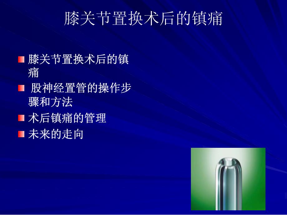 全膝关节置换术后采用外周神经阻滞的模式和策略_第2页